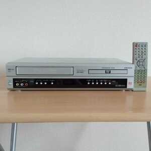 即決！ORION DVDプレーヤー一体型BS内蔵Hi-Fiビデオ DBF-8000 簡易動作確認済 リモコン付 オリオン電機 VHS ビデオデッキ