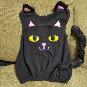 Хандикум кошка черная кошка косплей 3 кусок набор ☆ Флисовый материал один кусок 95 см кошачий уш уш