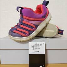 限定☆NIKEノーヴィスNOVICE(TD)16cm紫PINKピンクAQ9662-802パープルgirlsガールズKIDSキッズ女の子ダイナモ進化版ナイキDYNAMOノービス_画像2