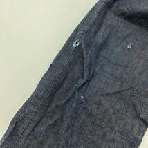 リーバイス ☆ LEVIS 00503-0303 503 W32 デニムパンツ ジーンズ 濃紺 ハードにガシガシ着用◎ 自分だけのデニム アメカジ 古着MIX■Ja4829_画像7