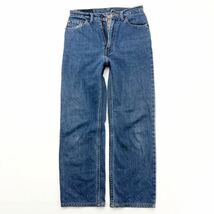 リーバイス ☆ LEVIS W515 デニムパンツ ジーンズ ボトムス W31 レトロな風合いブルー♪ アメカジ ストリート 古着MIXスタイル■Ja4880_画像2