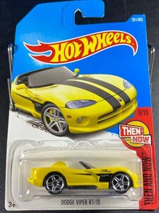 ホットウィール HOTWHEELS DODGE VIPER RT/10 ダッジ バイパー 黄色