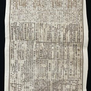 ｊ◆ 明治期 新聞 見開き1枚 新潟新聞 明治15年5月25日 第1529号/A01(58)の画像4