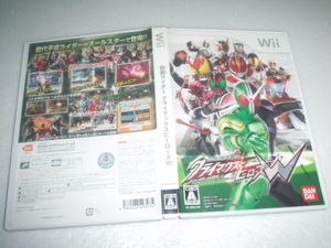 中古 WII 仮面ライダー クライマックスヒーローズW 動作保証 同梱可