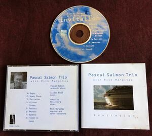 パスカル・サルモン/リック・マーギッツァ/テナー・サックス&ピアノ・トリオ/PASCAL SALMON PIANO TRIO & RICK MARGITZA/ワンホーン1995