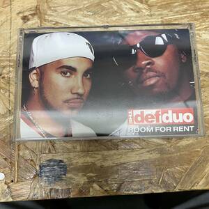 シHIPHOP,R&B THE DEF DUO - ROOM FOR RENT アルバム,名作! TAPE 中古品