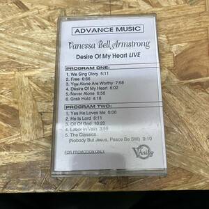 シHIPHOP,R&B VANESSA BELL ARMSTRONG - DESIRE OF MY HEART LIVE アルバム,RARE,PROMO! TAPE 中古品