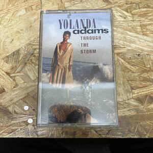 シHIPHOP,R&B YOLANDA ADAMS - THROUGH THE STORM アルバム,名作 TAPE 中古品