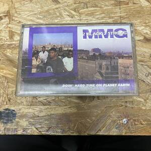 シHIPHOP,R&B 2 BLACK 2 STRONG MMG - DOIN' HARD TIME ON PLANET EARTH アルバム,名作!!!! TAPE 中古品