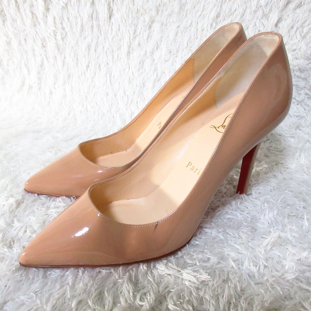 おしゃれ】 Christian Louboutin 37.5 パンプス クリスチャンルブタン