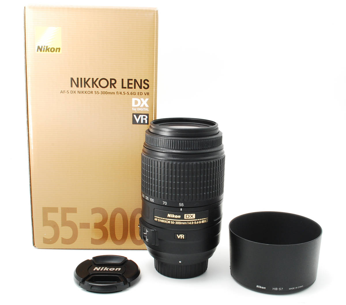 ニコン AF-S DX NIKKOR 55-300mm f/4.5-5.6G ED VR オークション比較 