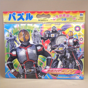 【未開封 新品】2002年 当時物 ショウワノート 仮面ライダーファイズ パズル (昔の ビンテージ 平成レトロ 555 平成ライダー 玩具 おもちゃ