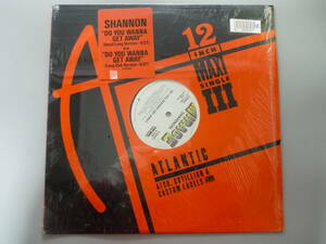 SHANNON　DO YOU WANNA GET AWAY　レコード　送料710円