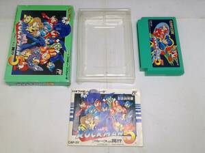 中古AB★L3-5 ロックマン5 ブルースの罠!?★ファミコンソフト