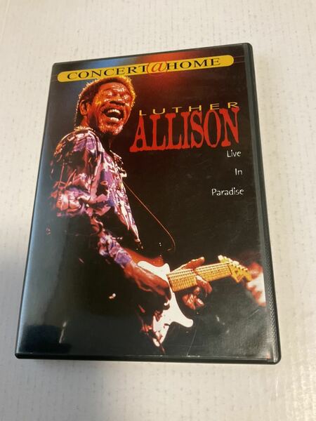 LUTHER ALLISON.Live In Paradise. 1997年LIVE DVD 輸入盤 ルーサーアリソン NTSC リージョンフリー