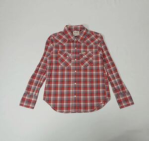 (未使用 レディース) Wrangler × Chocol reffine robe // 長袖 チェック柄 ウエスタンシャツ (ミックス) サイズ M