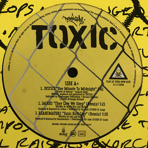 Maurice Starr・Justice・Jackos・Reanimators / Toxic [Because Music 6139806] 