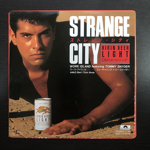 Work Island Featuring Tommy Snyder / Strange City [Polydor 7DM 0142] 国内盤 日本盤