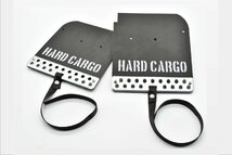 HARD CARGO ハードカーゴ マッドフラップ ブラックアルマイト×カーキロゴ 2枚/セット エブリイ DA17V 北海道・沖縄・離島は要確認_画像5