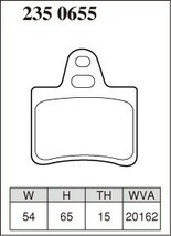 DIXCEL ディクセル ブレーキパッド Xタイプ リア用 シトロエン XM (Y4) Y4UF H6.10～H9.12 V6 3.0L_画像2