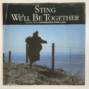 80's/POLICE/STING/ WE'LL BE TOGETHER (7") US盤、B面はアルバム未収曲 (g211)