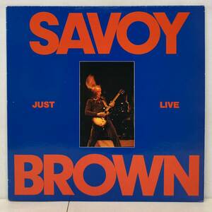 BLUES ROCK/SAVOY BROWN/ JUST LIVE, 1972 (LP) 輸入盤 カラーレコード (g148)