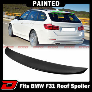 BMW 3シリーズ F31 ツーリング専用 塗装品 各色付 リアルーフスポイラー ルーフエンドスポイラー 2012-2018 Pタイプ