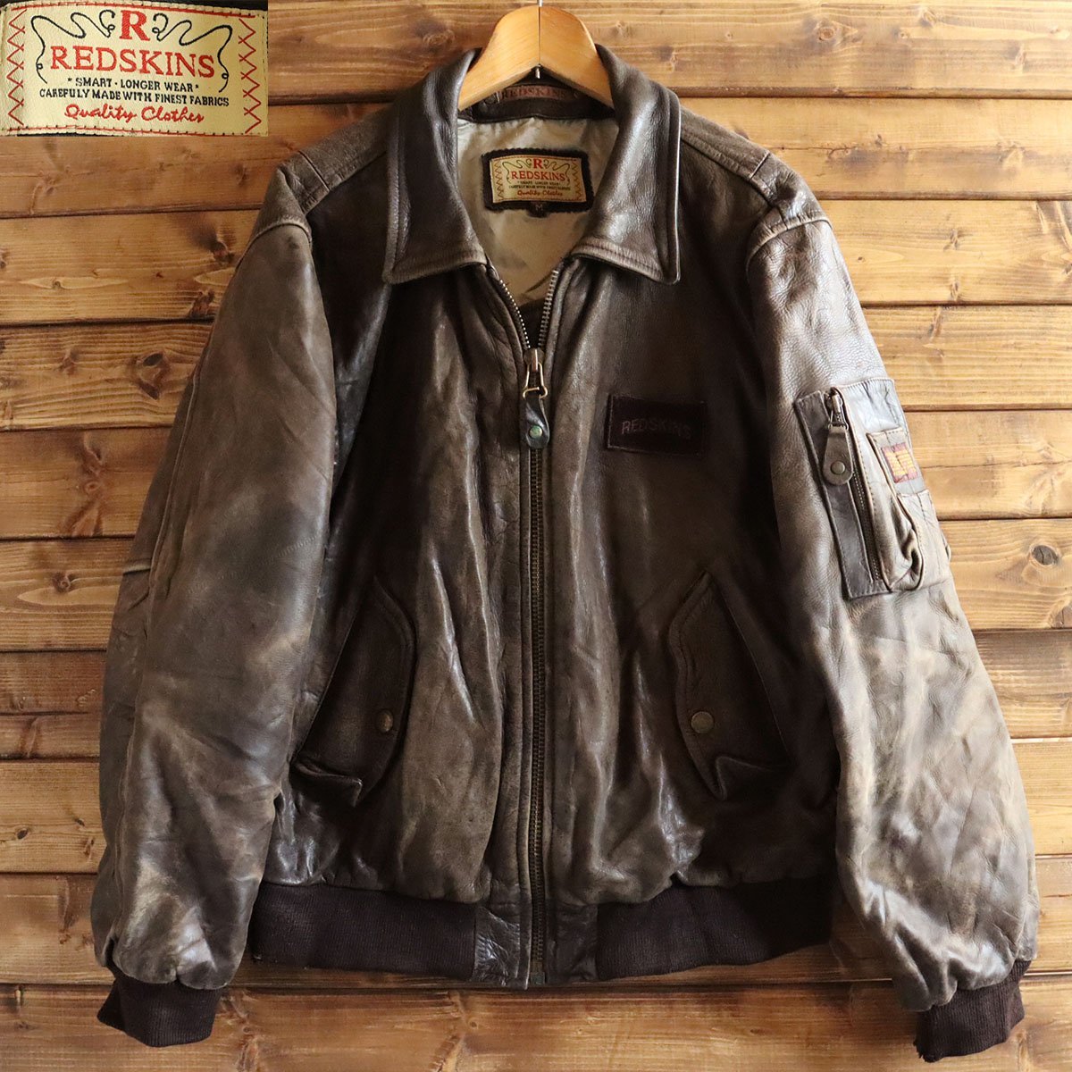 REDSKINS レザージャケット vintage レザー