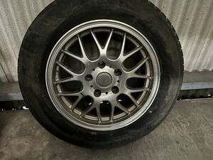 00099 ERGLANZ エルグランツ　ホイール　15×6.5J ＋36 タイヤ　195/65R15 1本