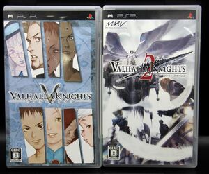 【PSP】ヴァルハラナイツ/ヴァルハラナイツ2 2本セット【送料無料・追跡付き発送】