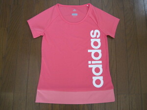 アディダス・半袖Tシャツ・１３０・ピンク・美品
