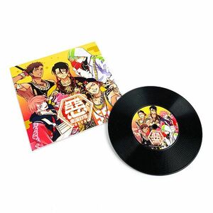 パラドックスライブ paradoxLive レコードコースター 悪漢奴等 レコード コースター キッチン オレンジ グッズ(SPWD)