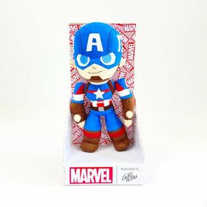 MARVEL キャプテンアメリカ ぬいぐるみ ベビー マーベル ブルー グッズ