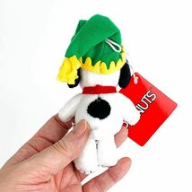 スヌーピー 12月バースデー マスコット グリーン ぬいぐるみ PEANUTS SNOOPY_画像2