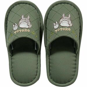 [ waste number ] Studio Ghibli Tonari no Totoro .. .. to Toro for children slippers room shoes green 18cm
