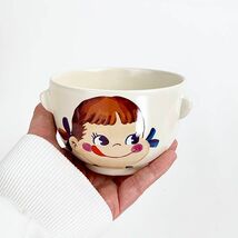 ペコちゃん Peko 汁椀茶碗セット クレヨンタッチ 大 日本製_画像5