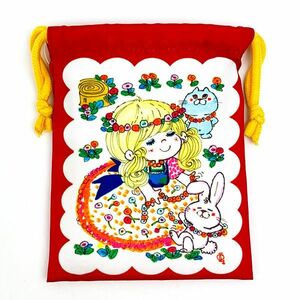  water forest . earth pouch Showa Retro series flower field red . earth Chan 