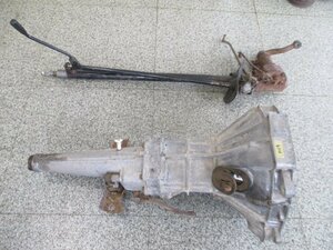  Nissan Sunny B110,3 speed? column shift for MT mission * steering gear gearbox & shift linkage 