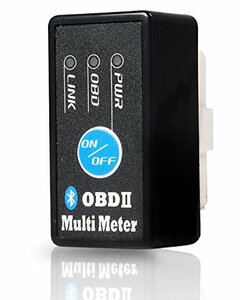 MAXWIN(マックスウィン) ELM327 OBD2 スキャン マルチメーター メーター スピードメーター 水温 タコメーター 電圧 診断ツール 日本語専用