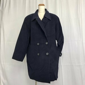  high class woman clothes remalonre marron pea coat 15 number wool pre ta Porte large size navy unused tag attaching [ road comfort Sapporo ]