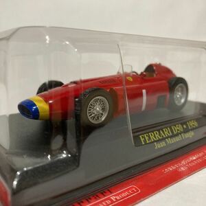 アシェット 公式フェラーリF1コレクション 1/43 Ferrari D50 1956年 Juan Manuel Fangio #1 GP マシン ミニカー　モデルカー