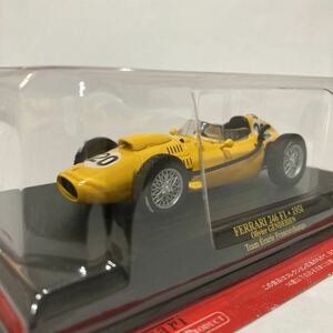 アシェット 公式フェラーリF1コレクション 1/43 Ferrari 246 F1 1958年 Olivier Gendebien Team Ecurie Francorchamps #20 GP ミニカー