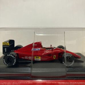 アシェット 公式フェラーリF1コレクション 1/43 Ferrari F1-90 #1 アラン・プロスト GP マシン ミニカー モデルカーの画像7