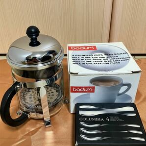 BODUM コーヒープレス エスプレッソカップ　シュガースプーン