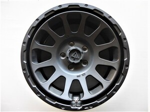 【中古】デルタフォース オーバル 1780 114.3-5+35 ハブ径73mm☆RAV4・アルファード等に☆1本☆早い者勝ち！！