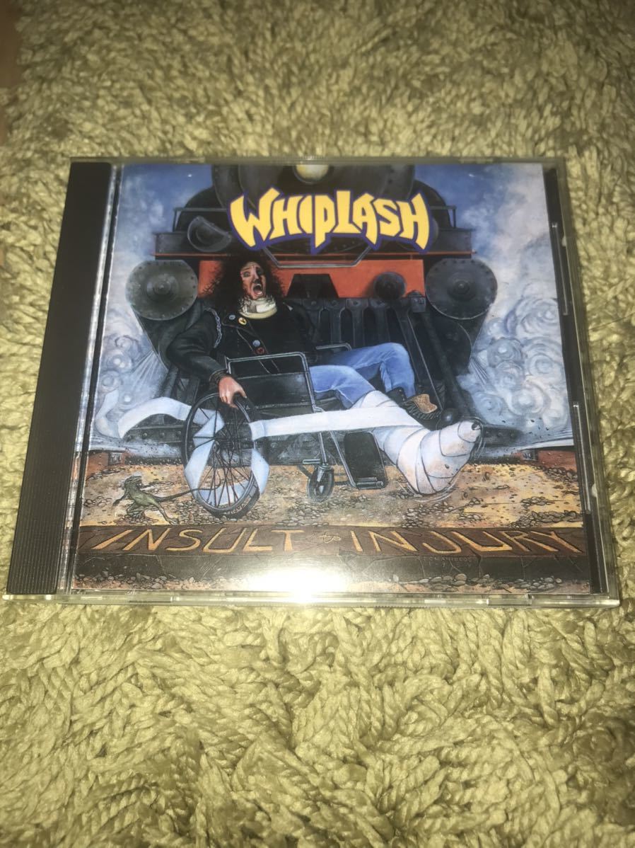 廃盤】Whiplash – Insult To Injury(国内盤・帯付き) ショッピング