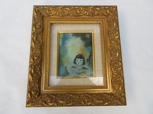 Art hand Auction Oil Painting ■ Girl by the Window Figure Painting [Mariko Oikawa MARIKO] ■ Alone Fantasy Oil Painting Framed No. 8325 ■, painting, oil painting, portrait