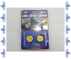 特価 5個セット Luxer1 LEDスポットランプ/ポイントランプ ホワイト/12V/防水/間接照明/ステップライト/フットライト/汎用ライト(N30539-5S