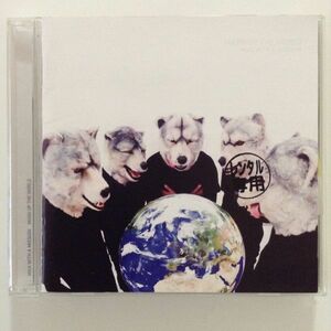 B03539　R中古CD　MASH UP THE WORLD　MAN WITH A MISSION　（ケース新品交換、研磨クリーニング）