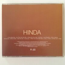 B04508　CD（中古）国内盤　HINDA　ヒンダ・ヒックス_画像2